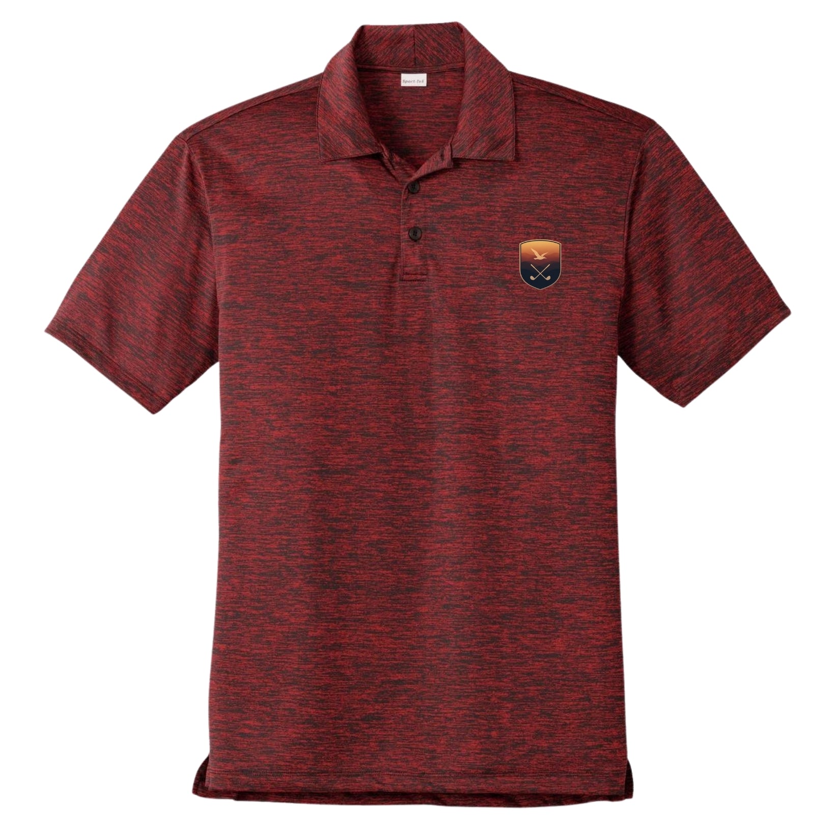Performance Heathered Sunrise Polo