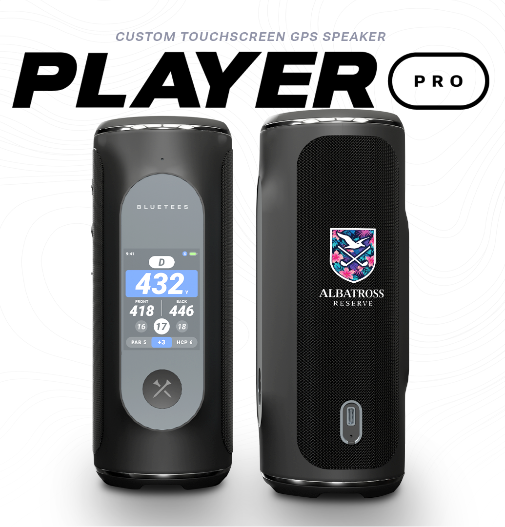 Player Pro - Touchscreen GPS Golf Speaker