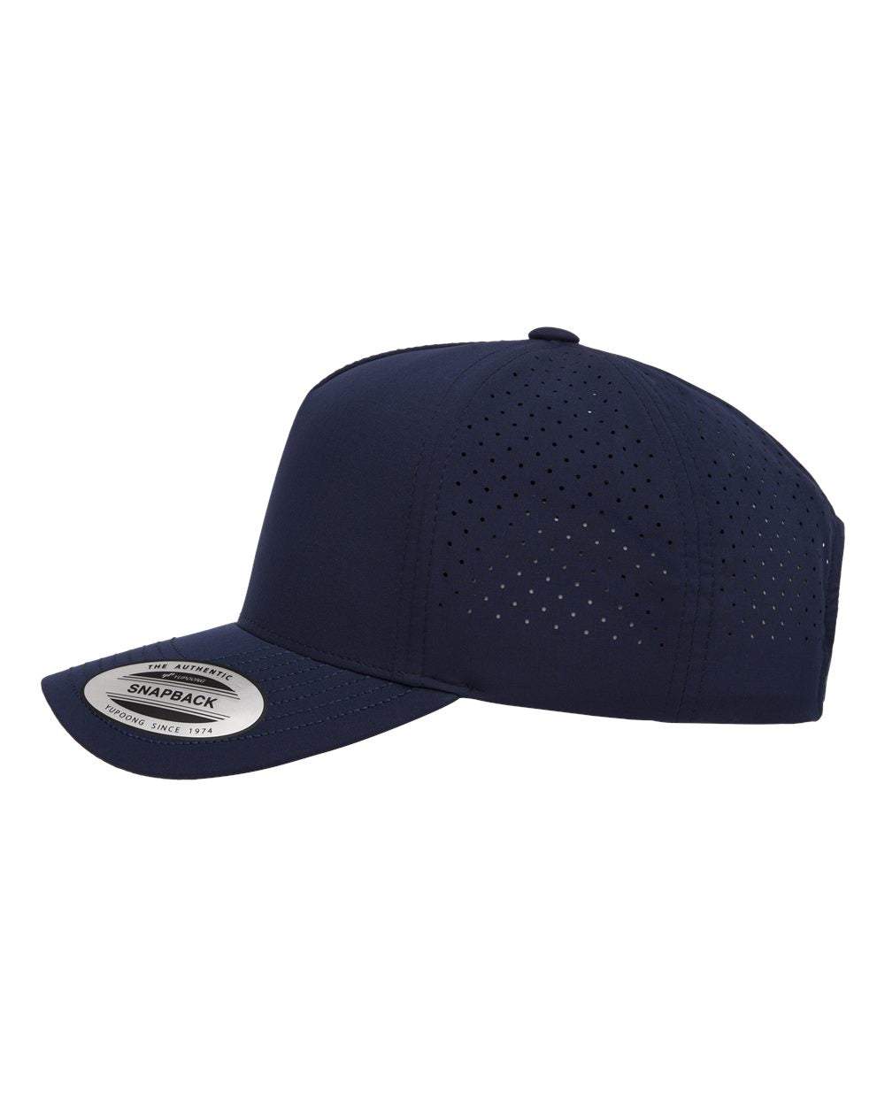 Five Panel Perforated Snapback