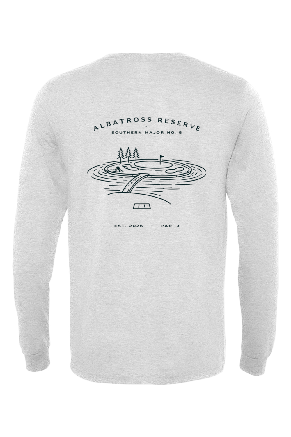 Unisex Long Sleeve Floating Par 3 Tee