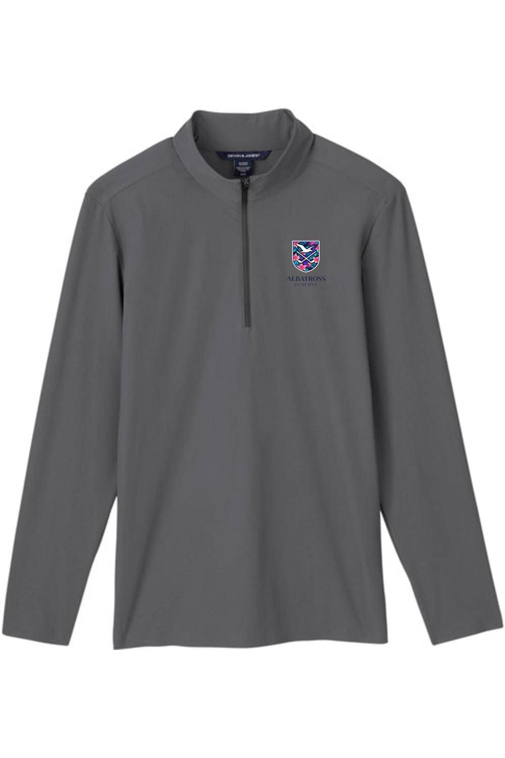 Floral Performance Men's Quarter-Zip