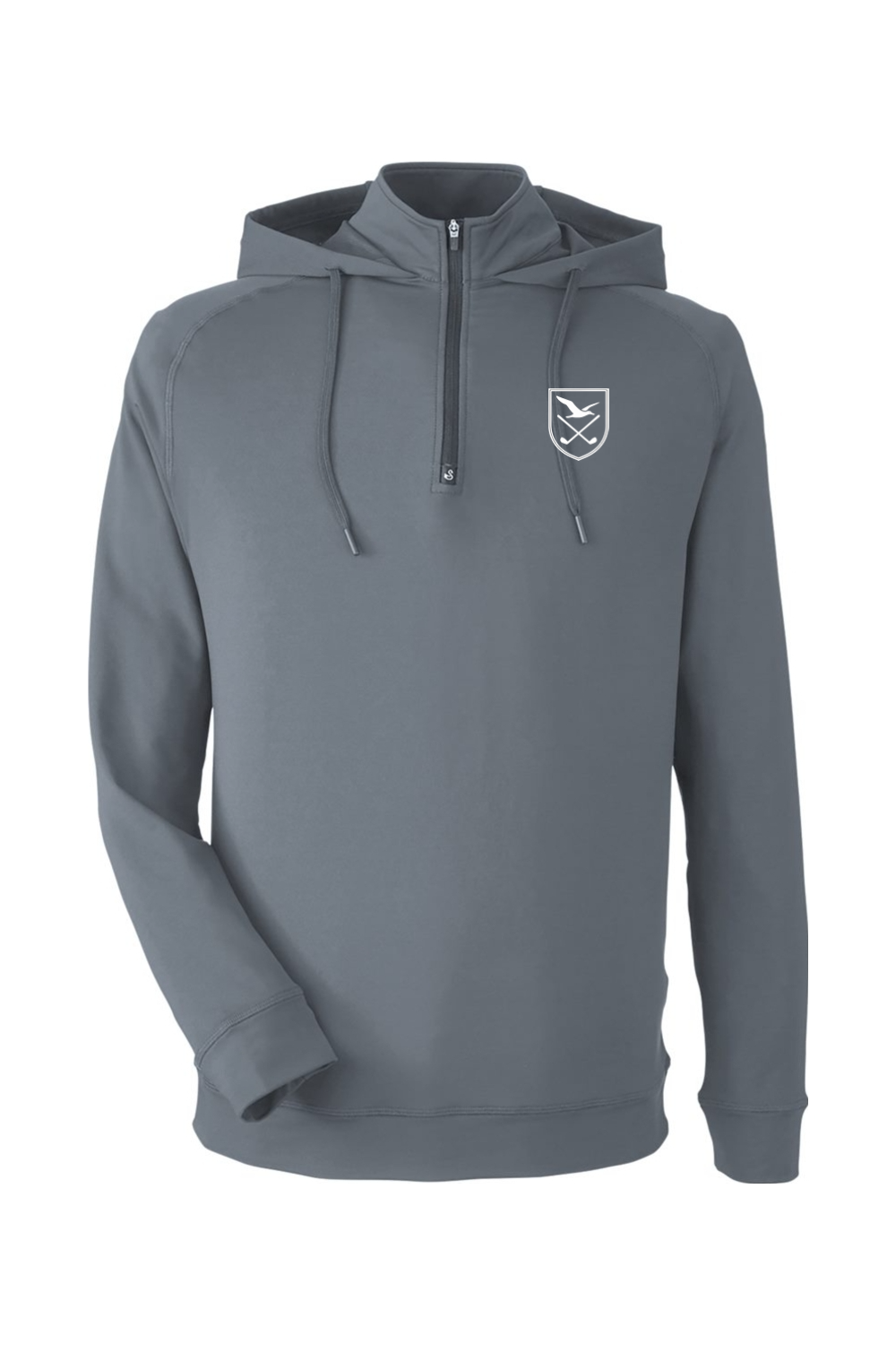 Quarter-Zip Hooded Sweatshirt