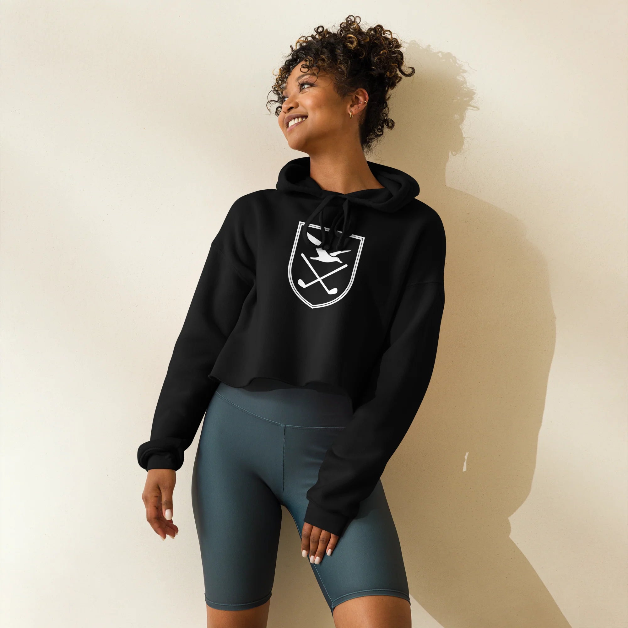 Women’s Cropped Fleece Hoodie